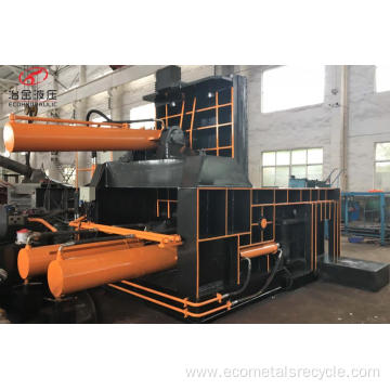 Scrap Steel Aluminum Copper Iron Metal Press Baler